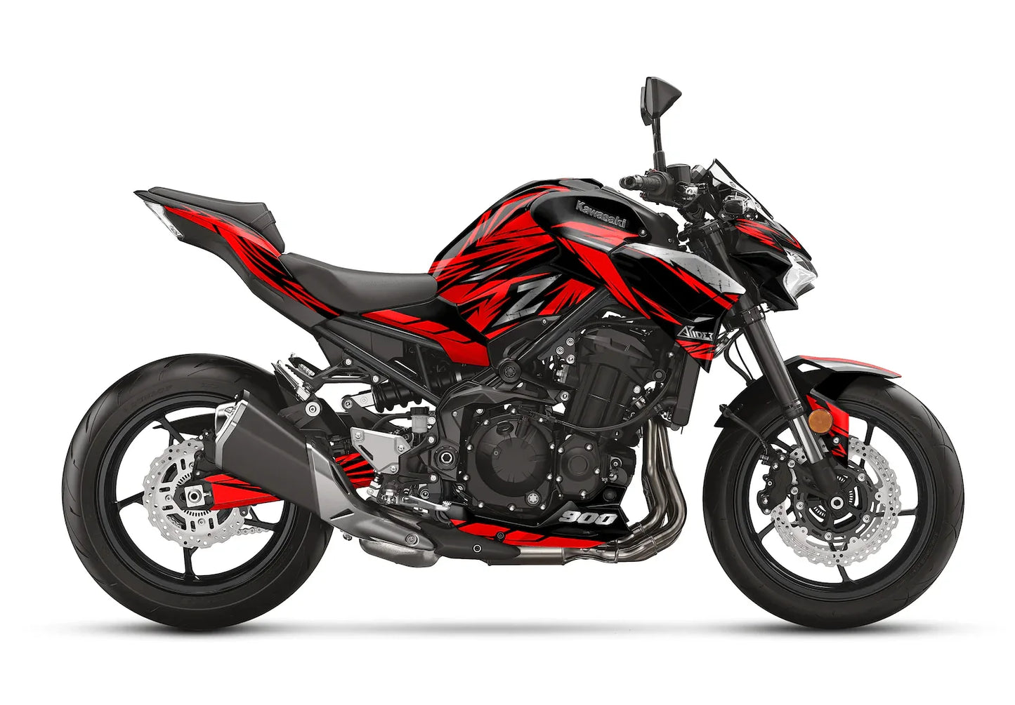 Graphics Kit suitable for Kawasaki Z900 - Vault Edition – Arider Graphics Kit suitable for Kawasaki Z900 - Vault Edition – Arider