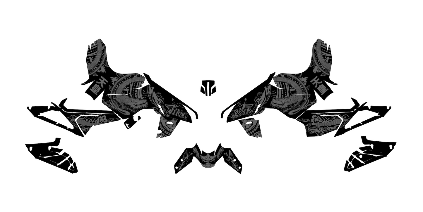 Kit déco adapté pour KTM Duke 125 - Édition Dragon