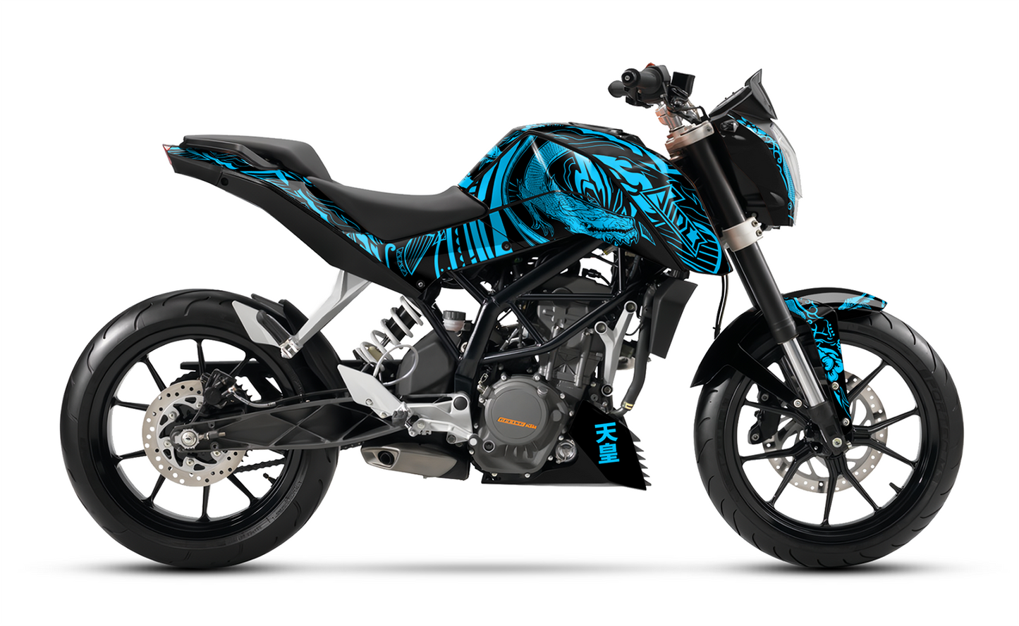Kit déco adapté pour KTM Duke 125 - Édition Dragon