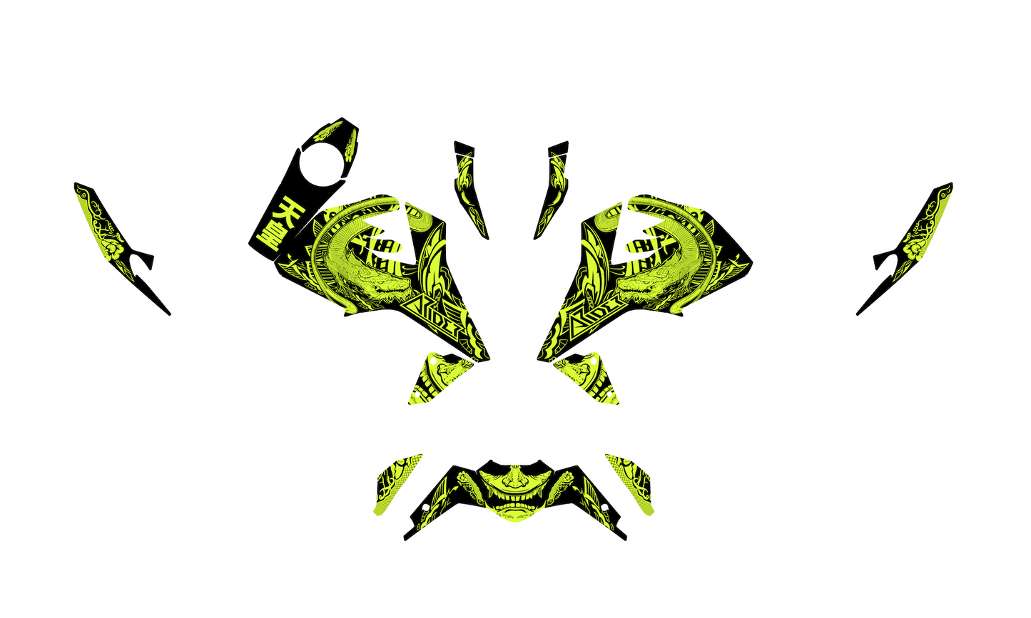 Kit déco adapté pour KTM Duke 125 - Édition Dragon