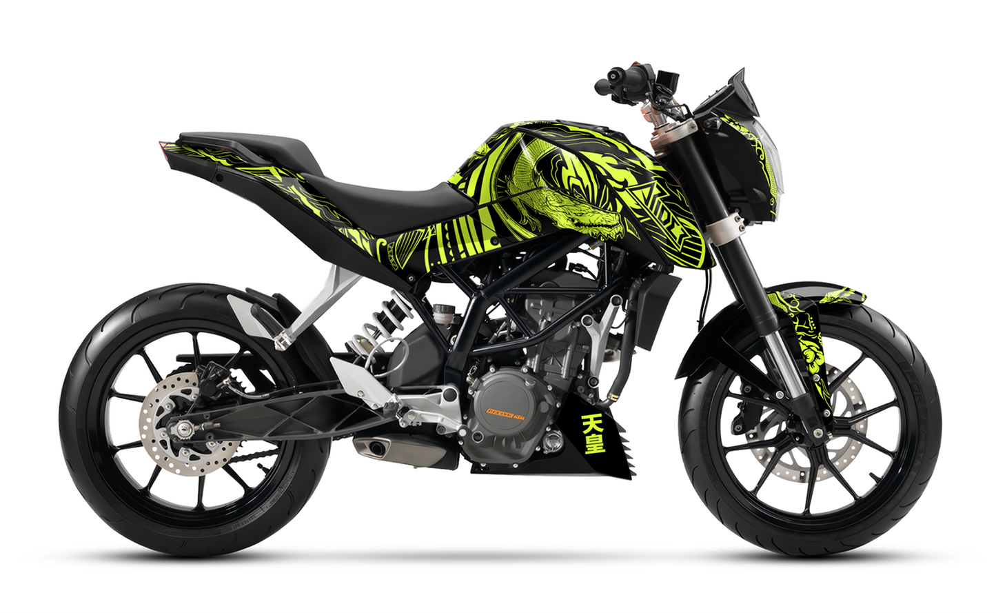 Kit déco adapté pour KTM Duke 125 - Édition Dragon
