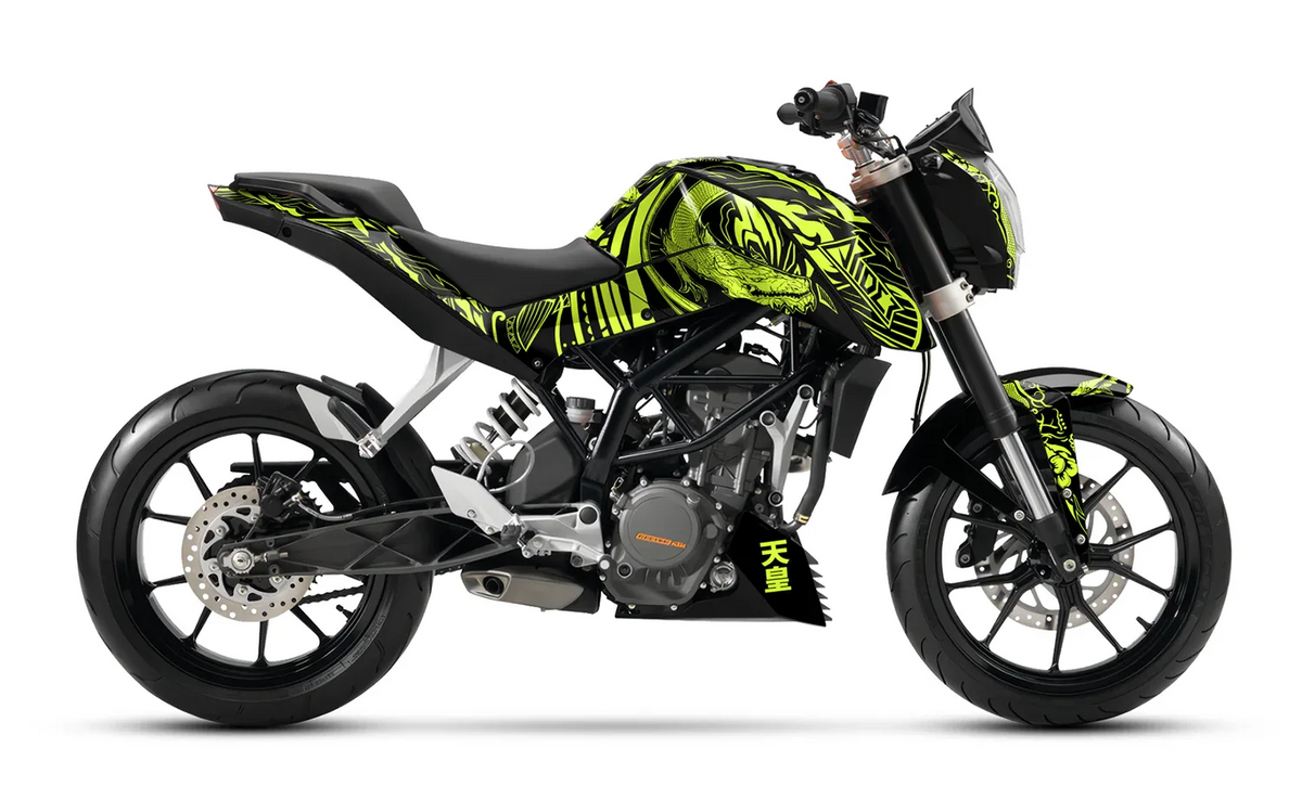Dekor passend für KTM Duke 125 - Dragon Edition - Arider