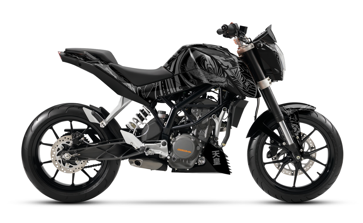 Kit déco adapté pour KTM Duke 125 - Édition Dragon