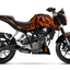 Kit déco adapté pour KTM Duke 125 - Édition Dragon