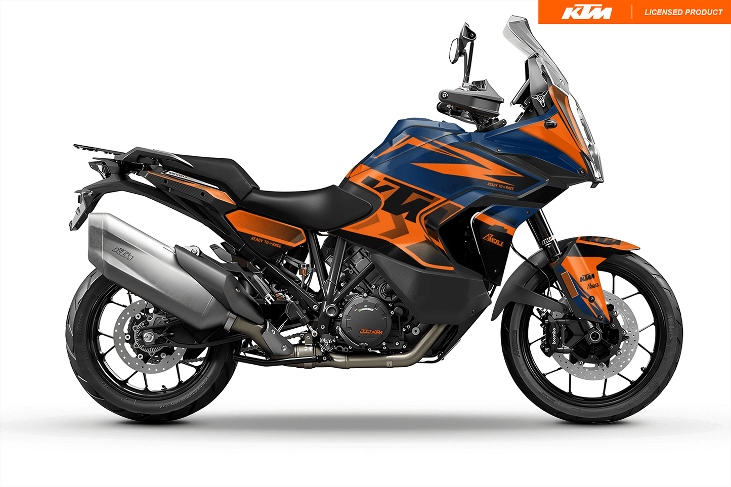 Graphics Kit suitable for KTM 1290 Super Adventure S, R - Base Edition