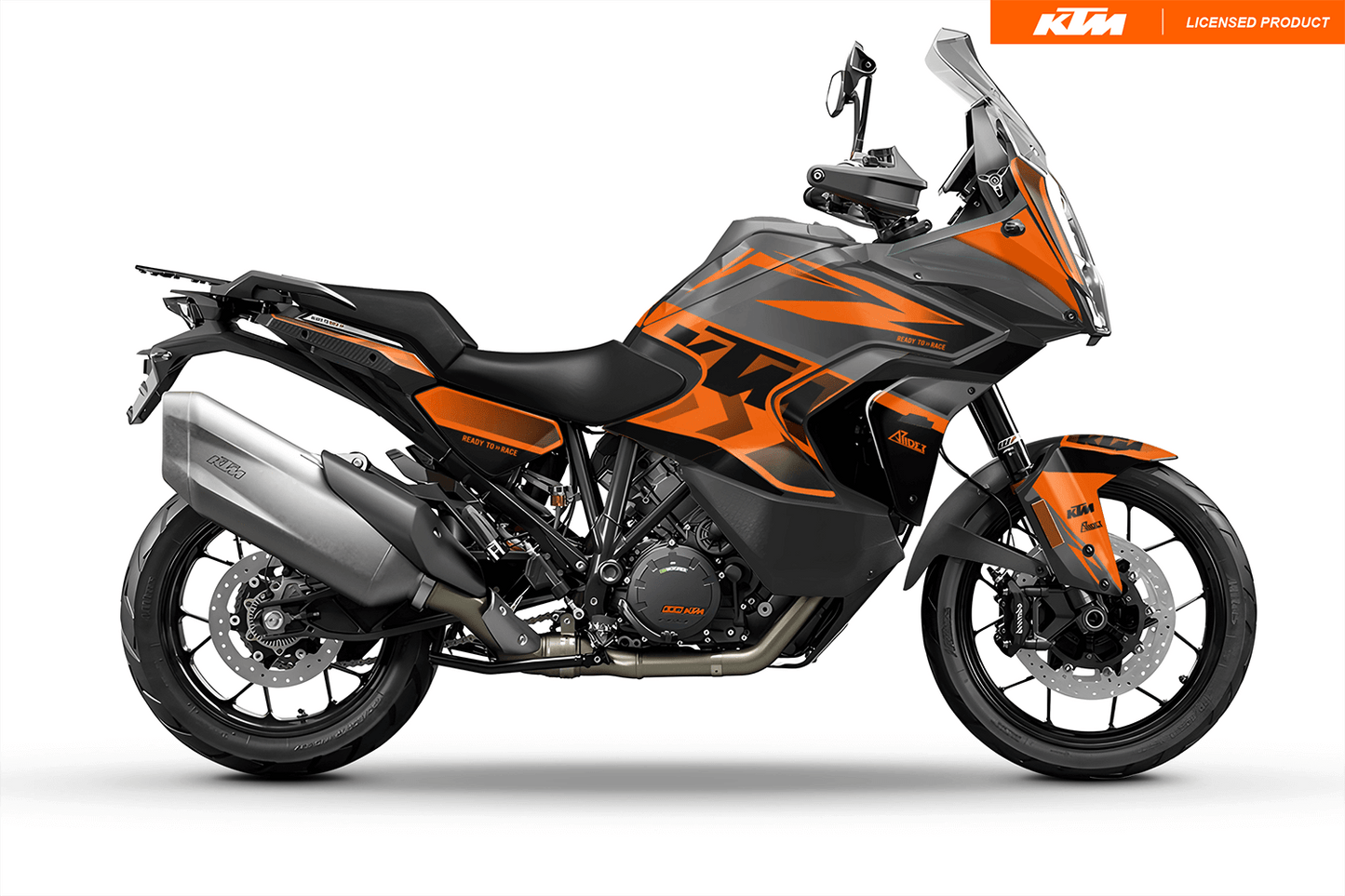 Graphics Kit suitable for KTM 1290 Super Adventure S, R - Base Edition