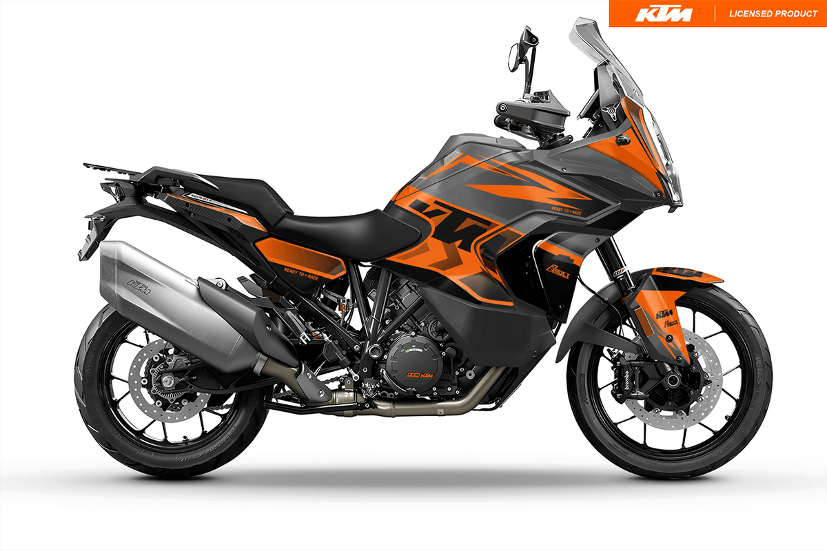 Graphics Kit suitable for KTM 1290 Super Adventure S, R - Base Edition