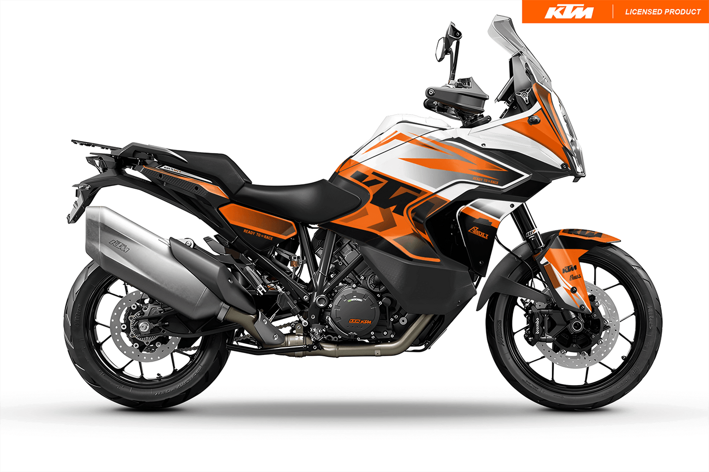 Graphics Kit suitable for KTM 1290 Super Adventure S, R - Base Edition