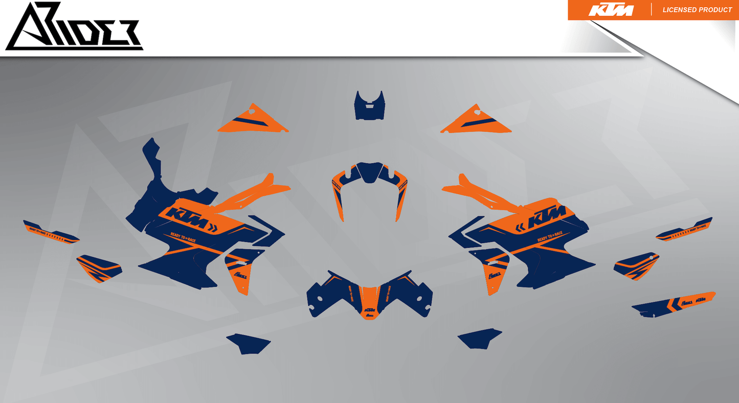 Dekor passend für KTM 1290 Super Adventure S, R - Alpha Edition
