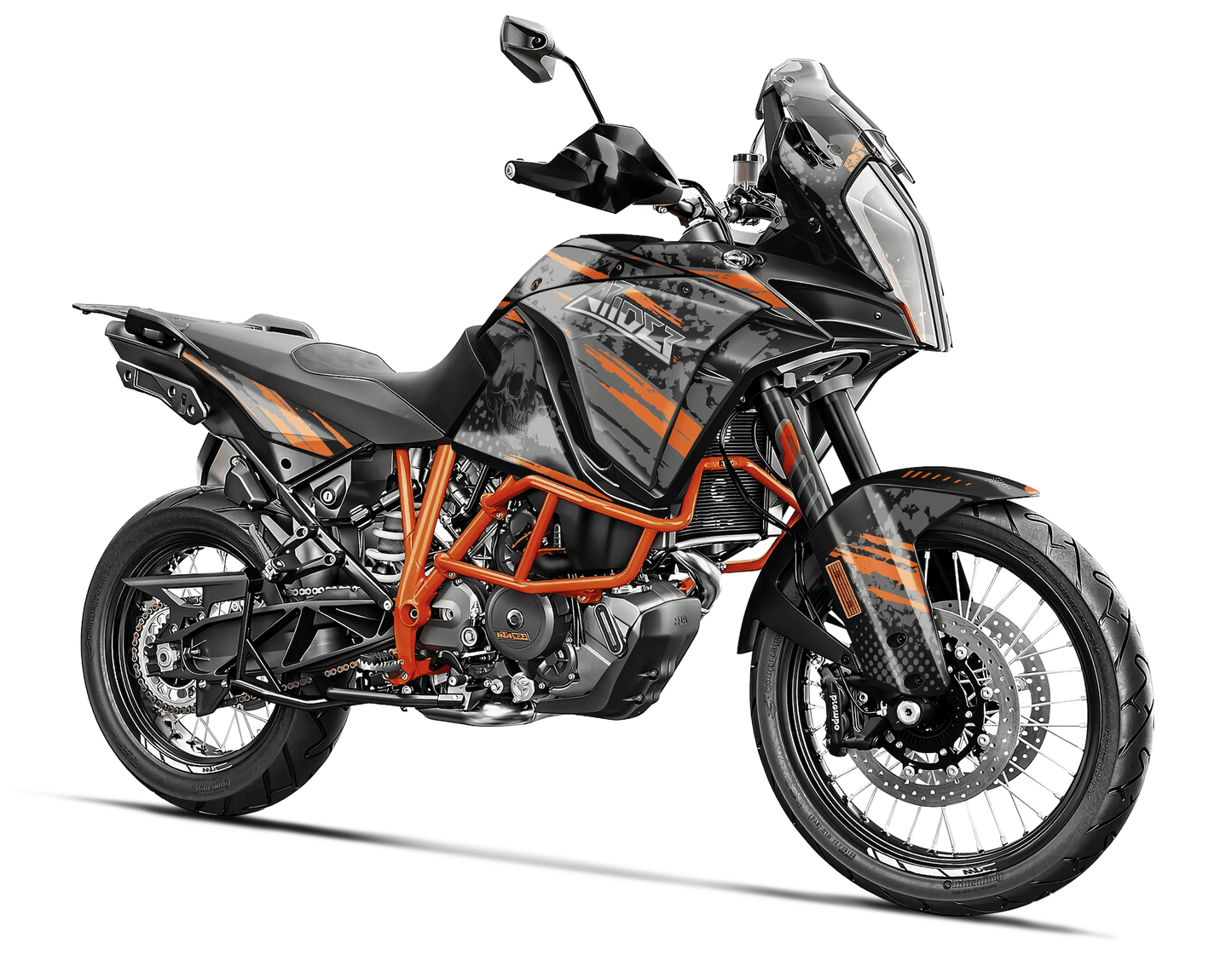 Grafiche perfetta per KTM 1290 Super Avventura S, R- Skull Edizione