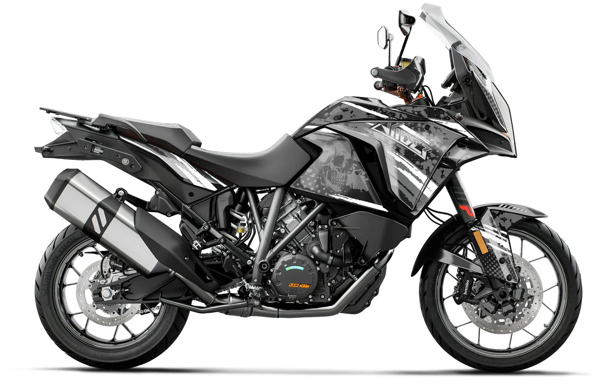 Dekor passend für KTM 1290 Super Adventure S, R - Skull Edition - Arider