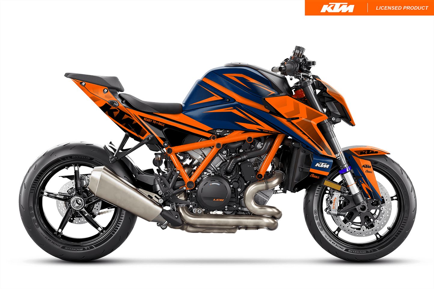 Graphics Kit suitable for KTM Super Duke 1390 - Base Edition