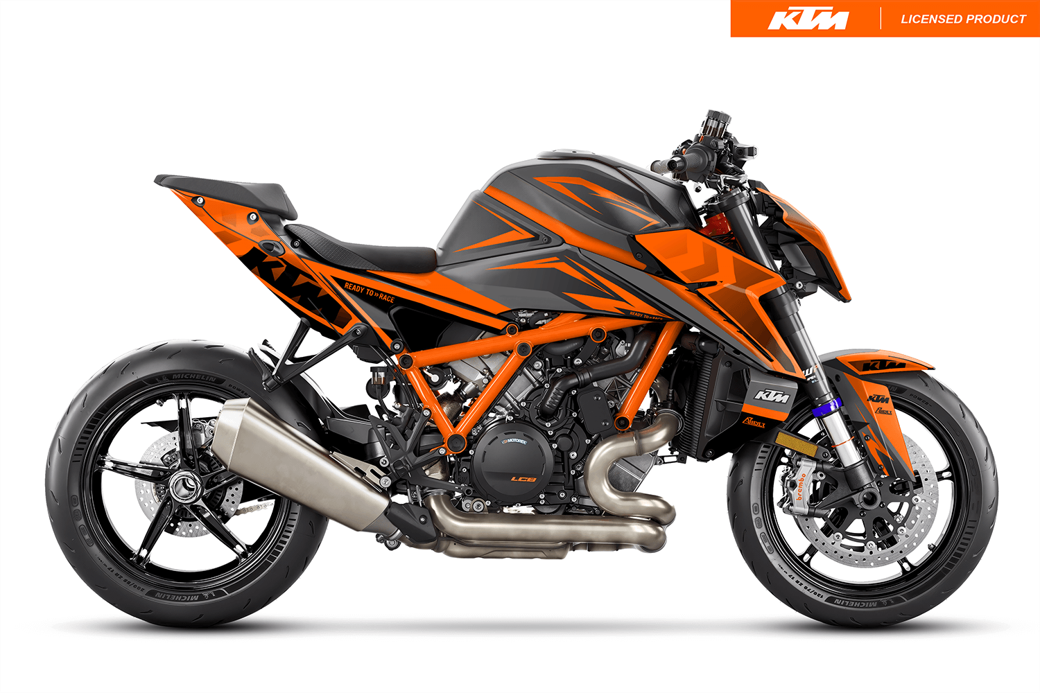 Graphics Kit suitable for KTM Super Duke 1390 - Strike Edition