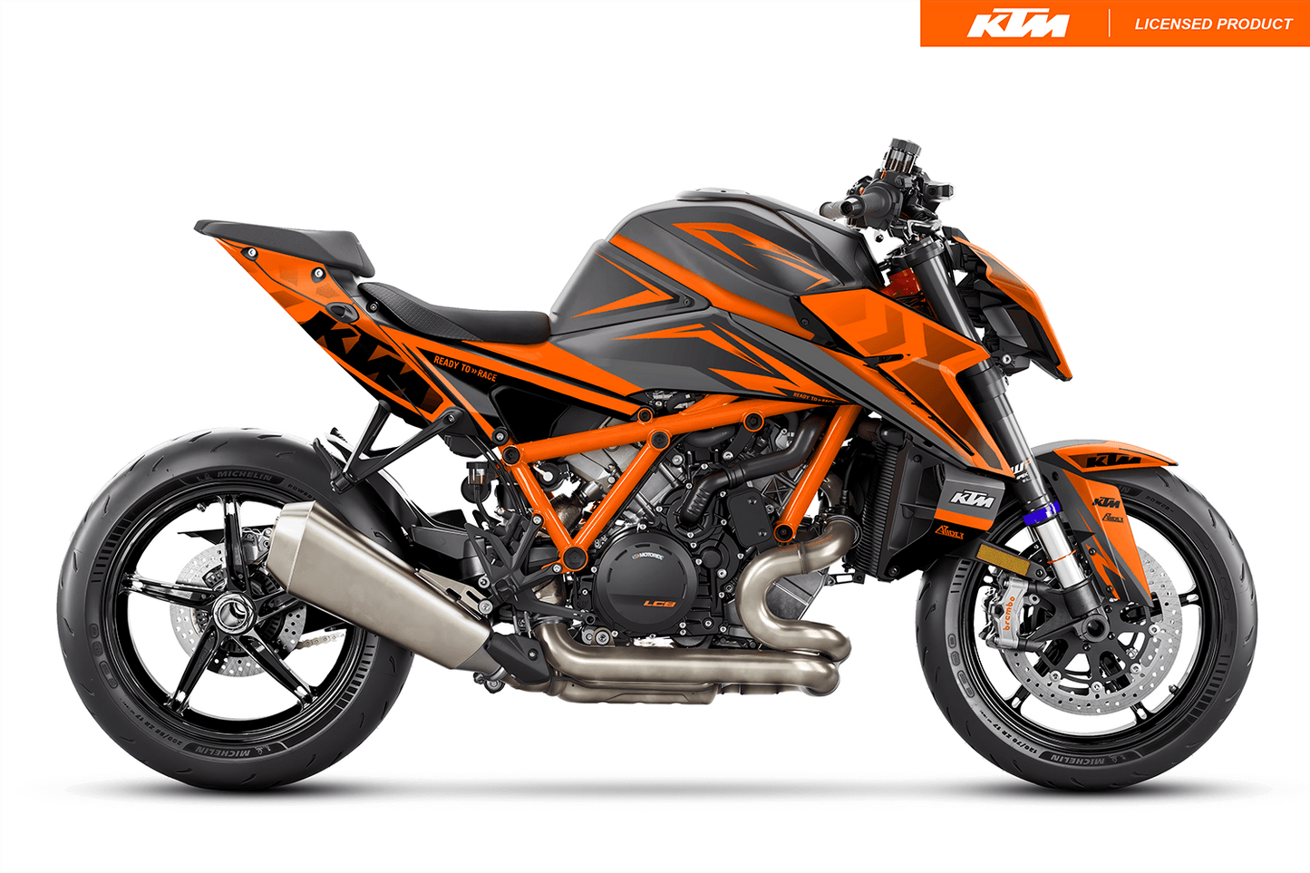 Graphics Kit suitable for KTM Super Duke 1390 - Base Edition