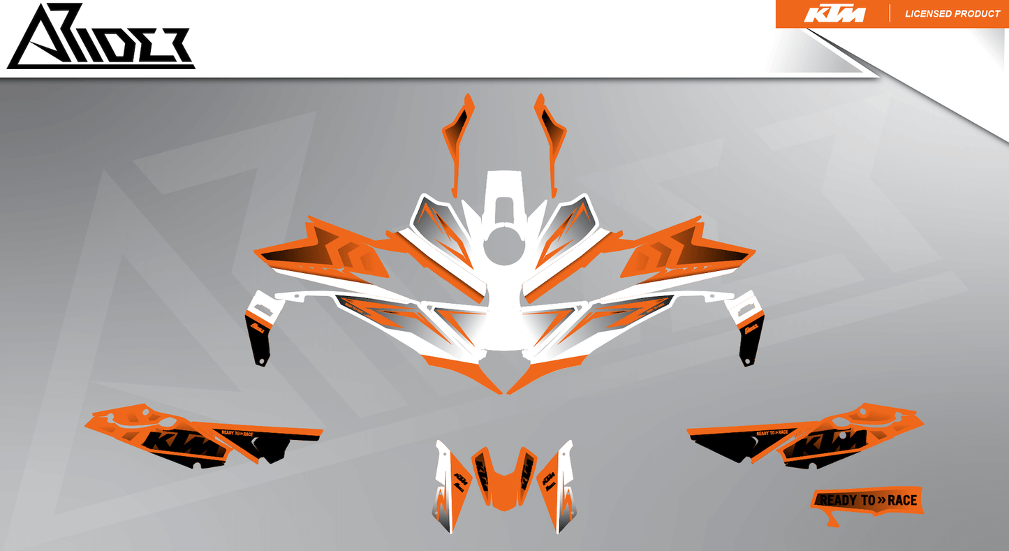 Graphics Kit suitable for KTM Super Duke 1390 - Base Edition