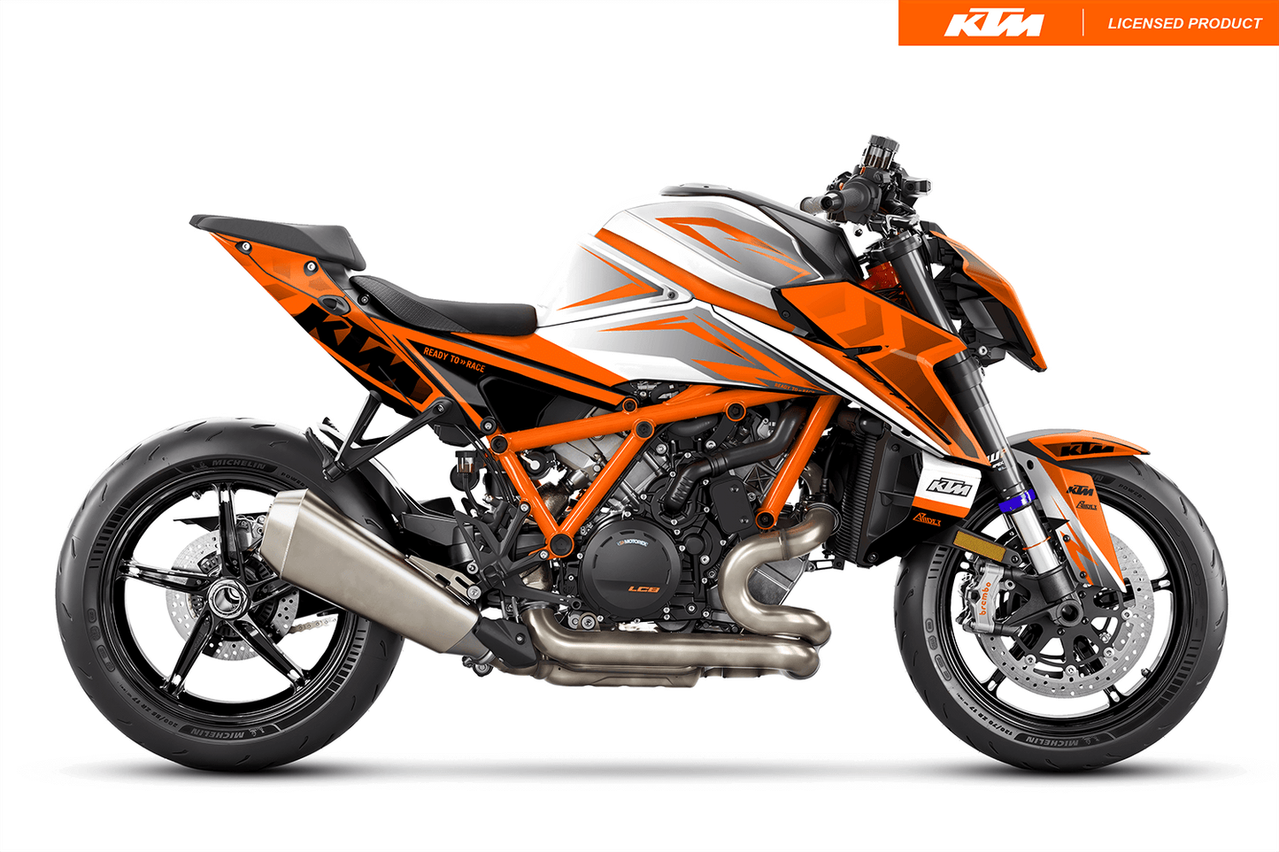 Graphics Kit suitable for KTM Super Duke 1390 - Base Edition