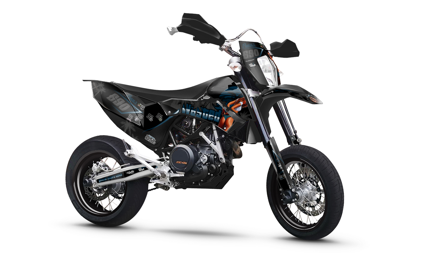 Pegatinas para KTM 690 SMC-R- Wasted Edizione