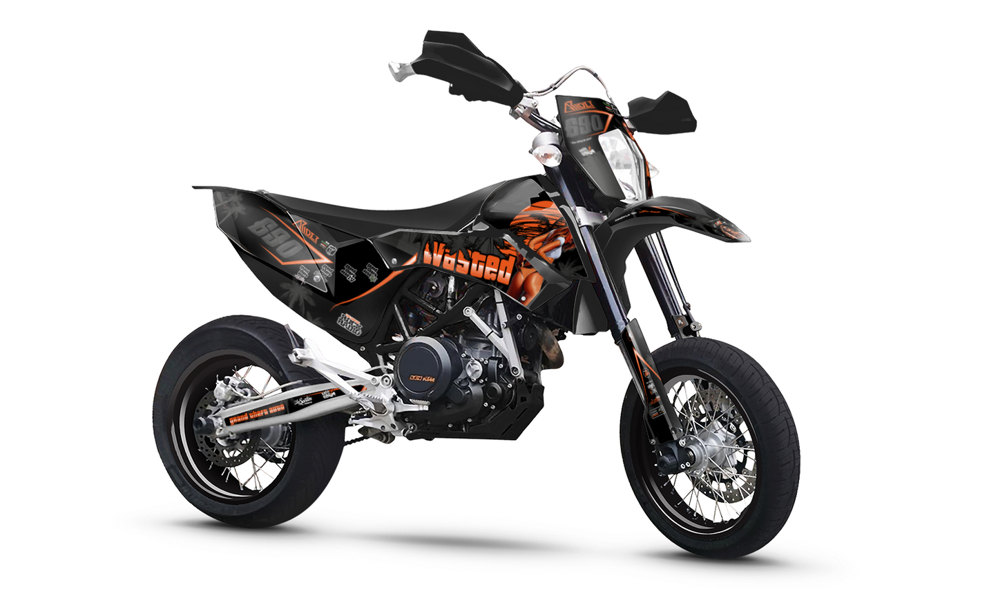 Pegatinas para KTM 690 SMC-R- Wasted Edizione