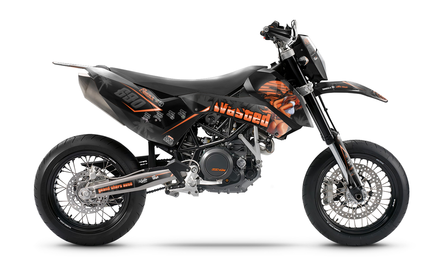 Pegatinas para KTM 690 SMC-R- Wasted Edizione