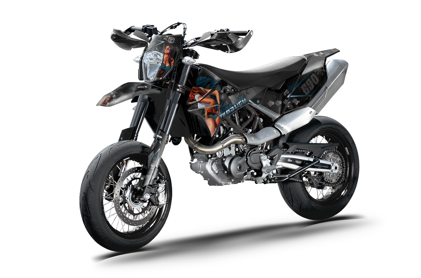 Pegatinas para KTM 690 SMC-R- Wasted Edizione