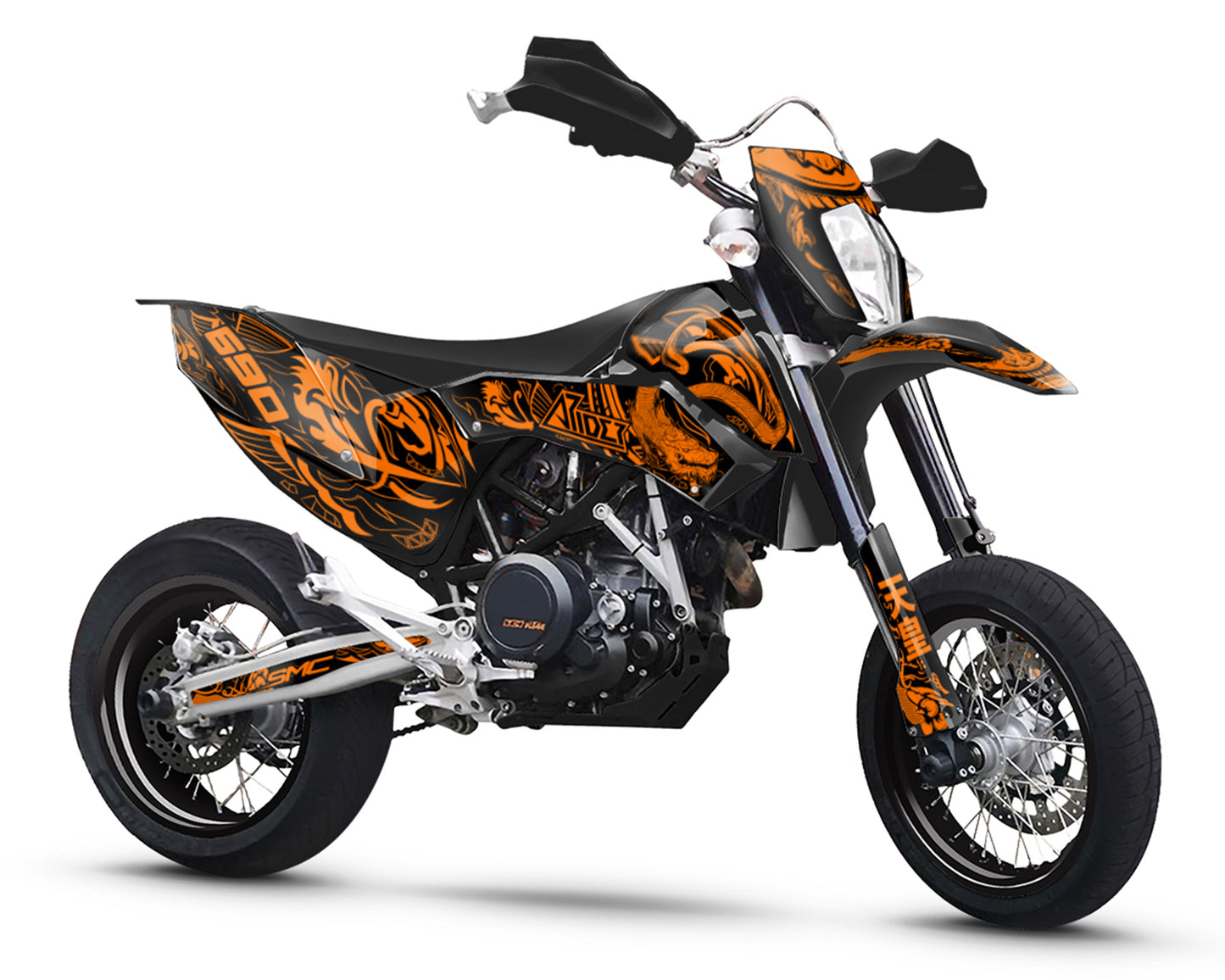 Grafiche perfetta per KTM 690 SMC-R- Dragon Edizione