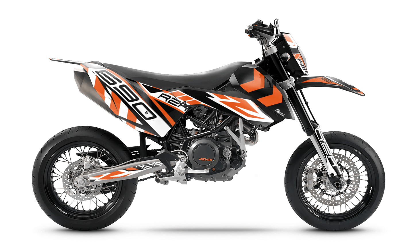 Grafiche perfetta per KTM 690 SMC-R- R2R Edizione