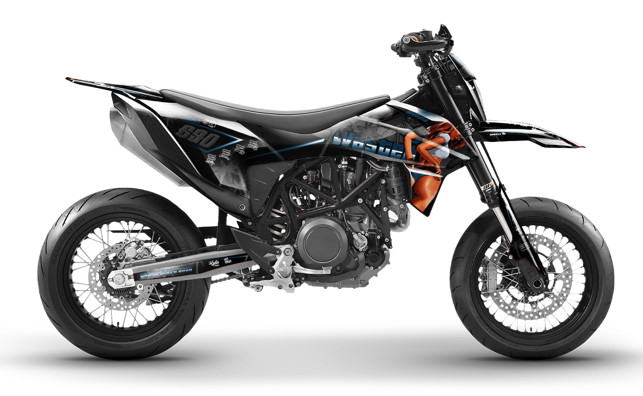 Pegatinas para KTM 690 SMC-R- Wasted Edizione