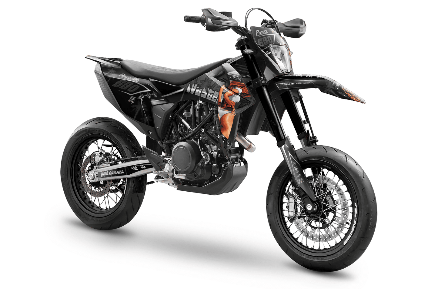 Pegatinas para KTM 690 SMC-R- Wasted Edizione