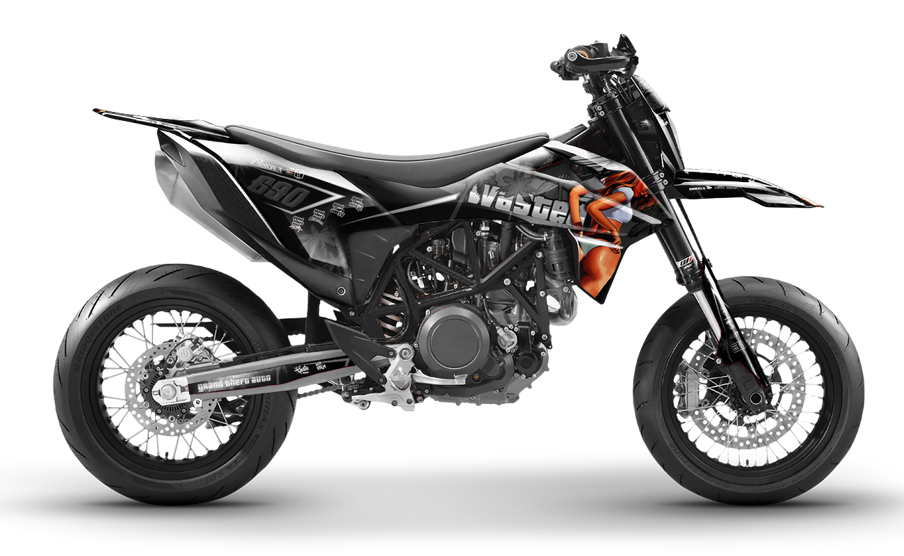 Pegatinas para KTM 690 SMC-R- Wasted Edizione