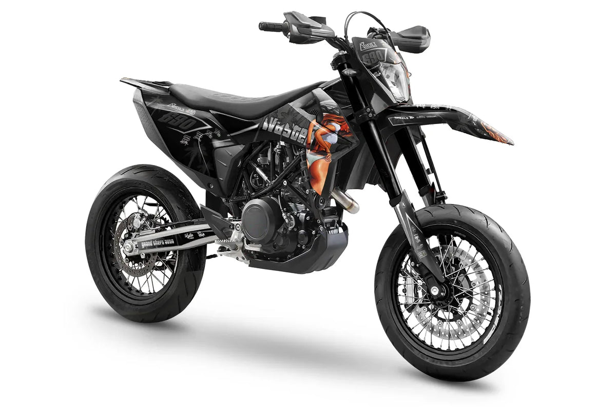 Dekor passend für KTM 690 SMC-R - Wasted Edition - Arider