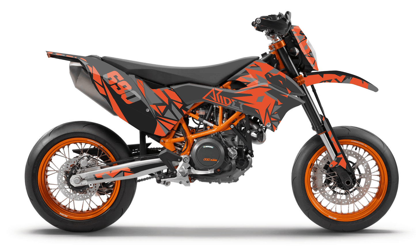 Grafiche perfetta per KTM 690 SMC-R- Prism Edizione