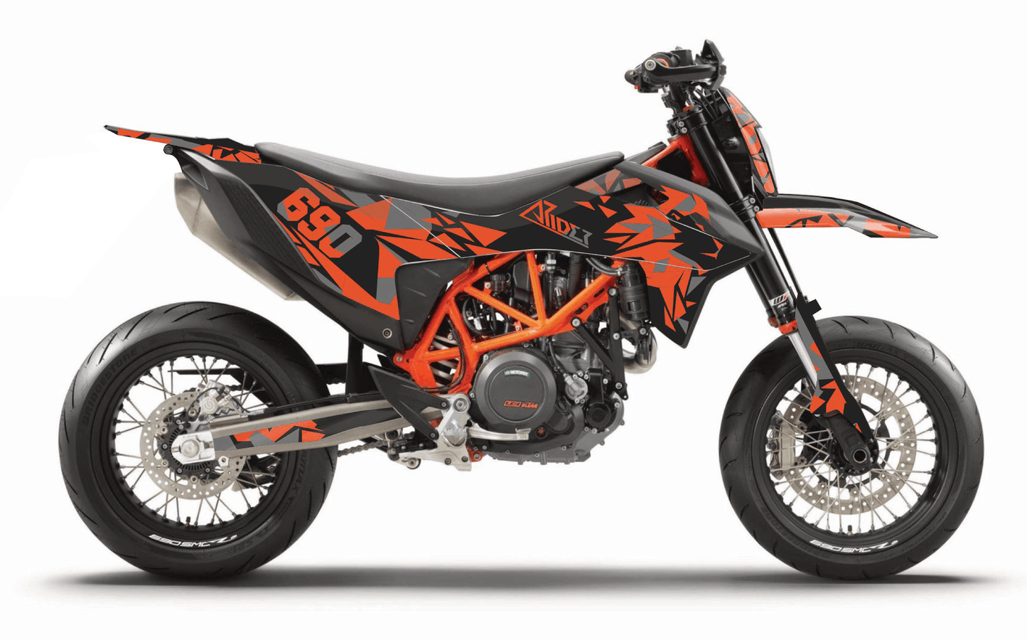 Grafiche perfetta per KTM 690 SMC-R- Prism Edizione