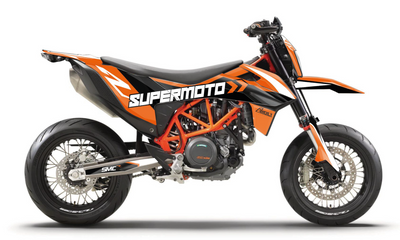 Dekor passend für KTM 690 SMC-R - Supermoto Edition