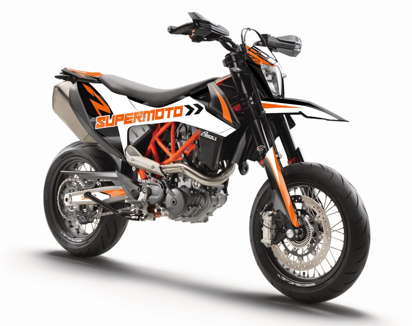 KTM 690 SMC-R Graphics Kit - Supermoto Edition