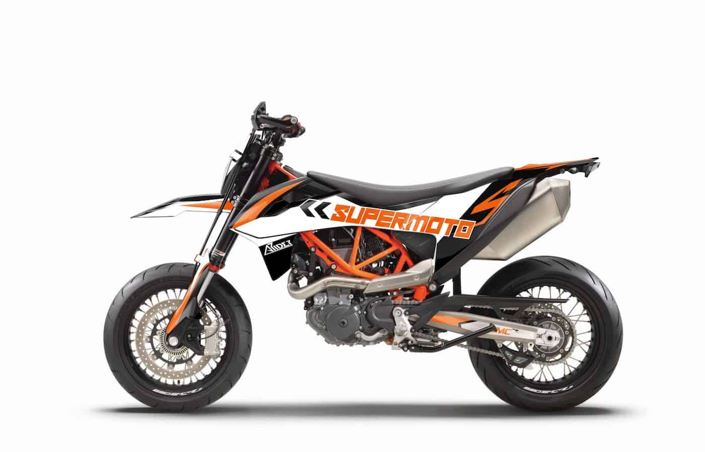 KTM 690 SMC-R Graphics Kit - Supermoto Edition