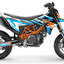 Grafiche perfetta per KTM 690 SMC-R- Classic Edizione