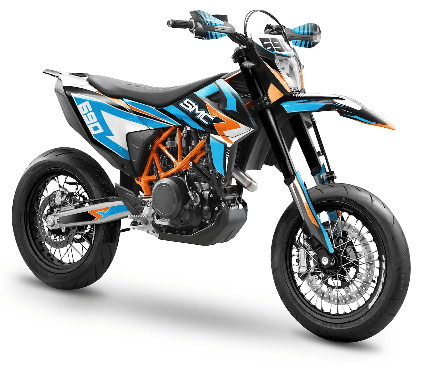 Grafiche perfetta per KTM 690 SMC-R- Classic Edizione