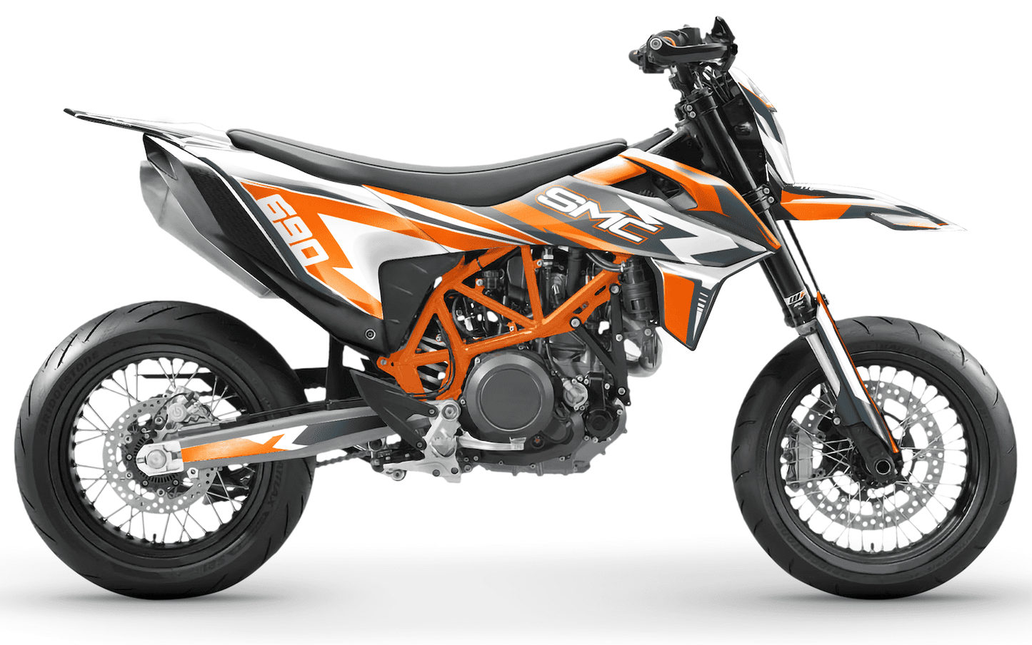 Grafiche perfetta per KTM 690 SMC-R- Classic Edizione