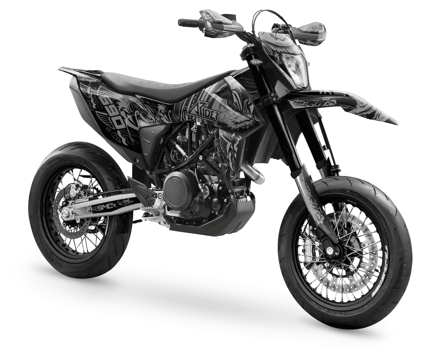 Grafiche perfetta per KTM 690 SMC-R- Dragon Edizione