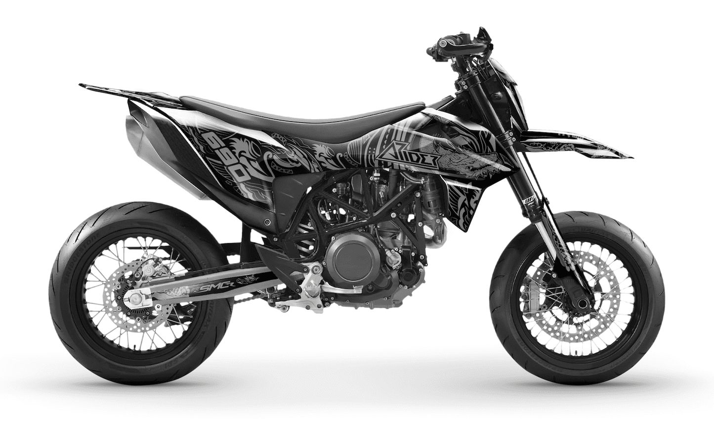 Grafiche perfetta per KTM 690 SMC-R- Dragon Edizione