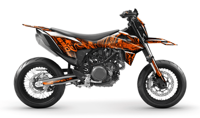 Grafiche perfetta per KTM 690 SMC-R- Dragon Edizione