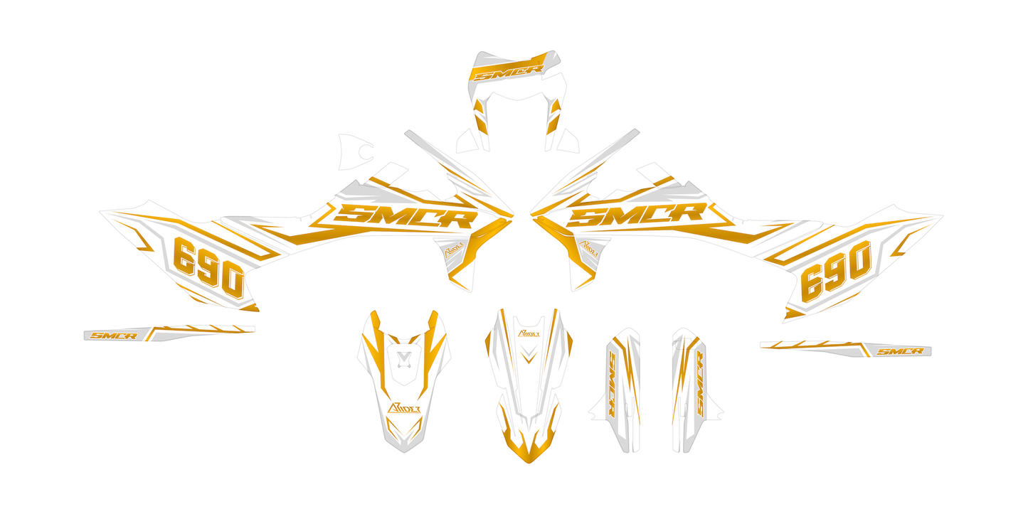 Grafiche perfetta per KTM 690 SMC-R- Pulse