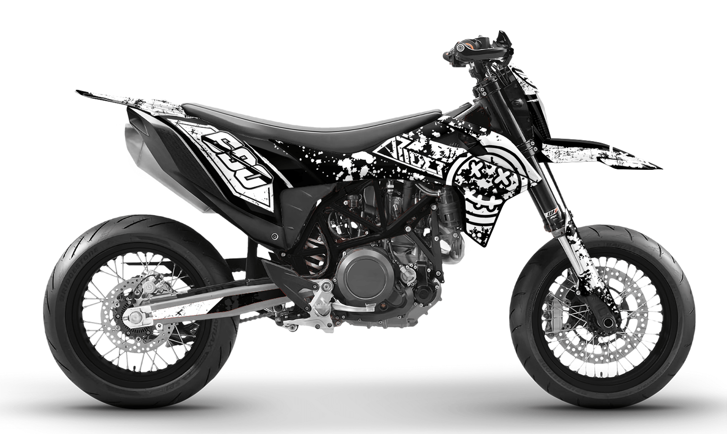 Grafiche perfetta per KTM 690 SMC-R- Smiley Edizione