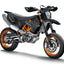 Grafiche perfetta per KTM 690 SMC-R- Smiley Edizione