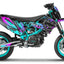 Grafiche perfetta per KTM 690 SMC-R- Smiley Edizione