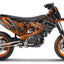 Grafiche perfetta per KTM 690 SMC-R- Smiley Edizione