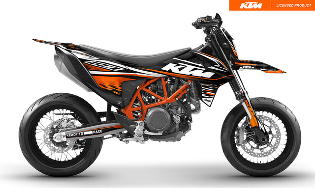Dekor passend für KTM 690 SMC-R - Move Edition, Farbe Orange