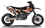 Grafiche perfetta per KTM 690 SMC-R- R2R Edizione