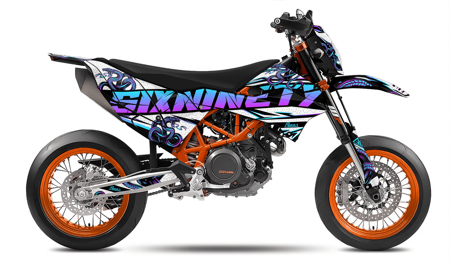 Grafiche perfetta per KTM 690 SMC-R- Mamba