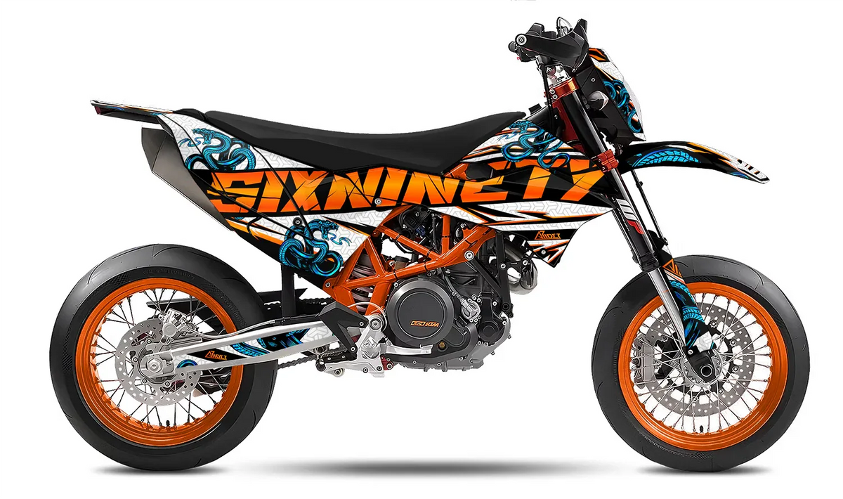 Dekor passend für KTM 690 SMC-R - Mamba Edition - Arider